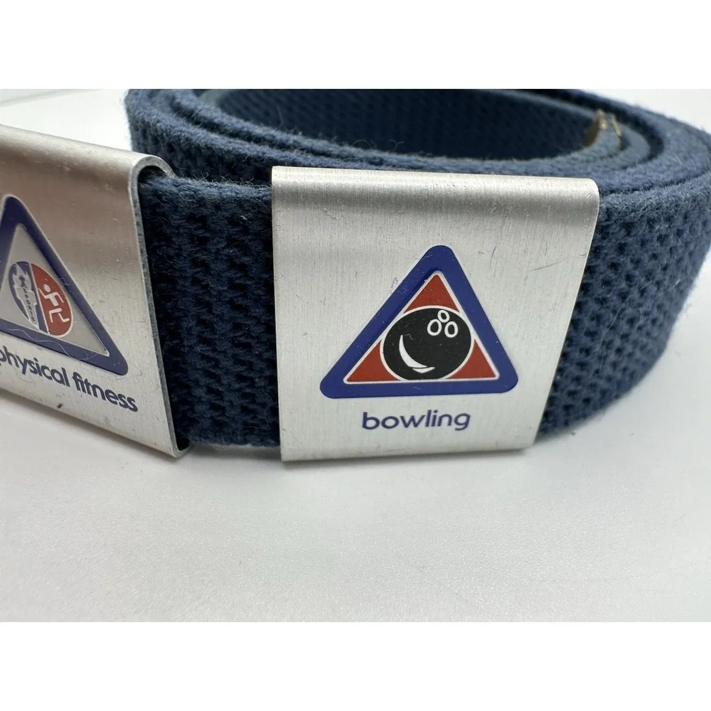 Cub Scouts Belt With Activity Badges - Physical‎ , Fitness Bowling